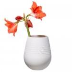 Ваза Carre 14 см Manufacture Collier Blanc Villeroy & Boch Ваза Carre 14 см Manufacture Collier Blanc Villeroy & Boch